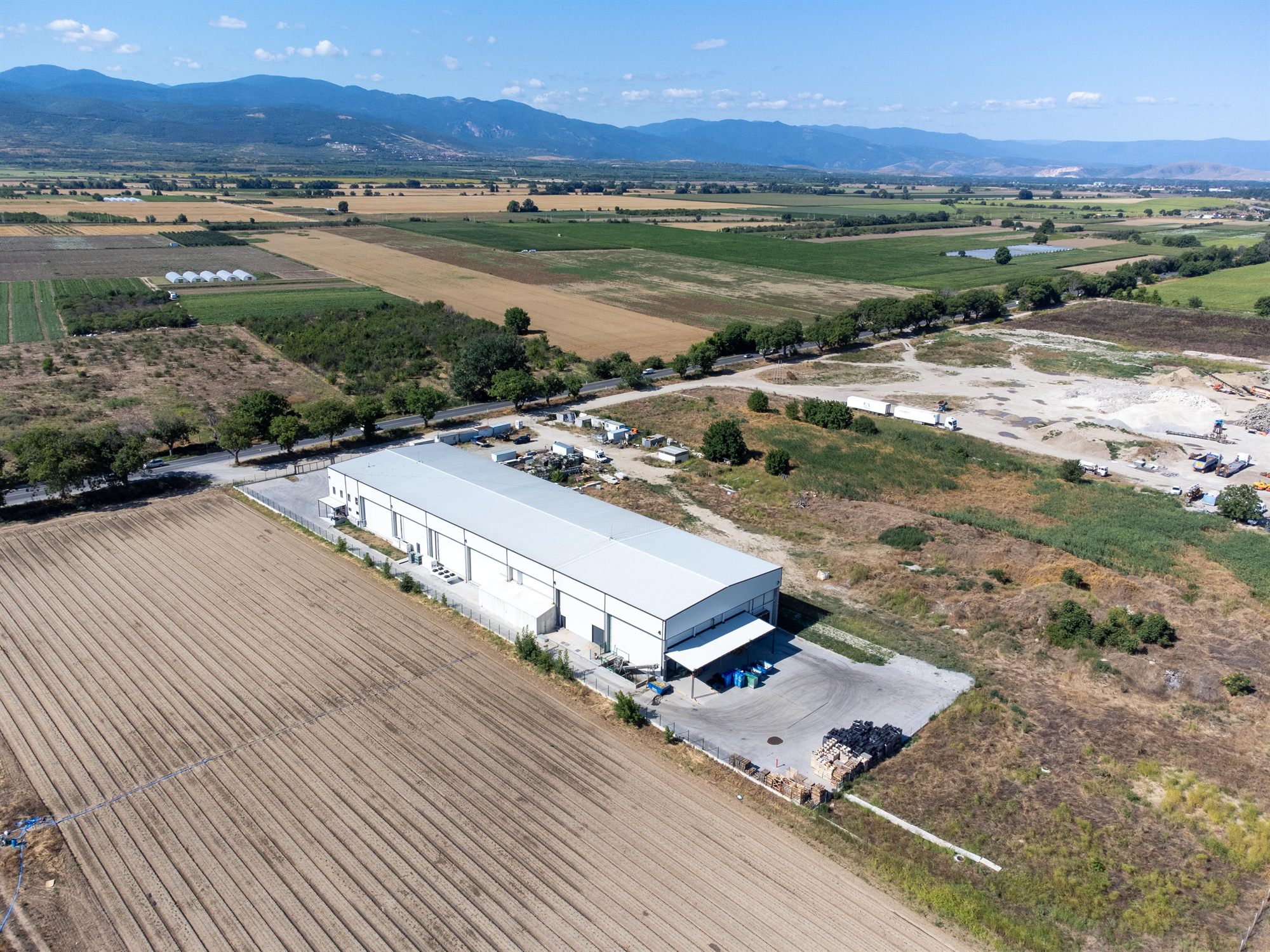 Orizari production facility — aerial view 2